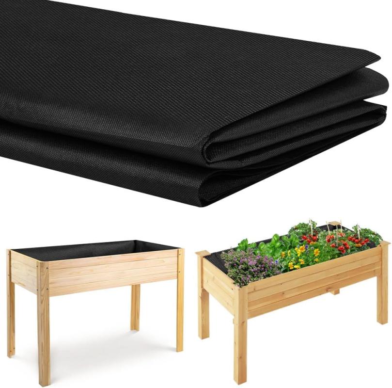 Stoffauskleidung Für Große Hochbeete, 160 X 210 Cm, Kräuterpflanzgefäßauskleidung Für Gemüsebeete