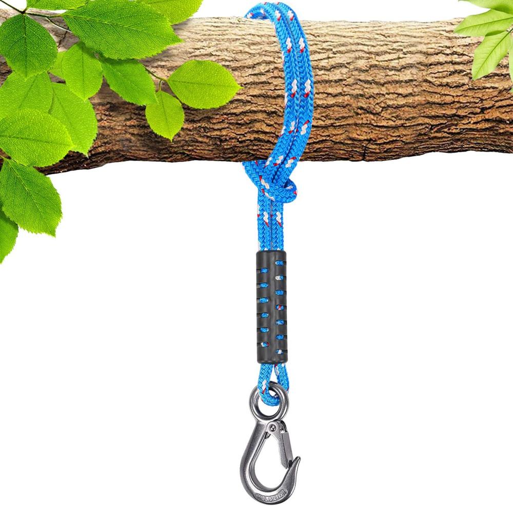 Besthouse 150 Cm Multifunktions-kletterseil Mit Karabiner Für Sport, Klettern, Bergsteigen Und Abseilen, Reißfest