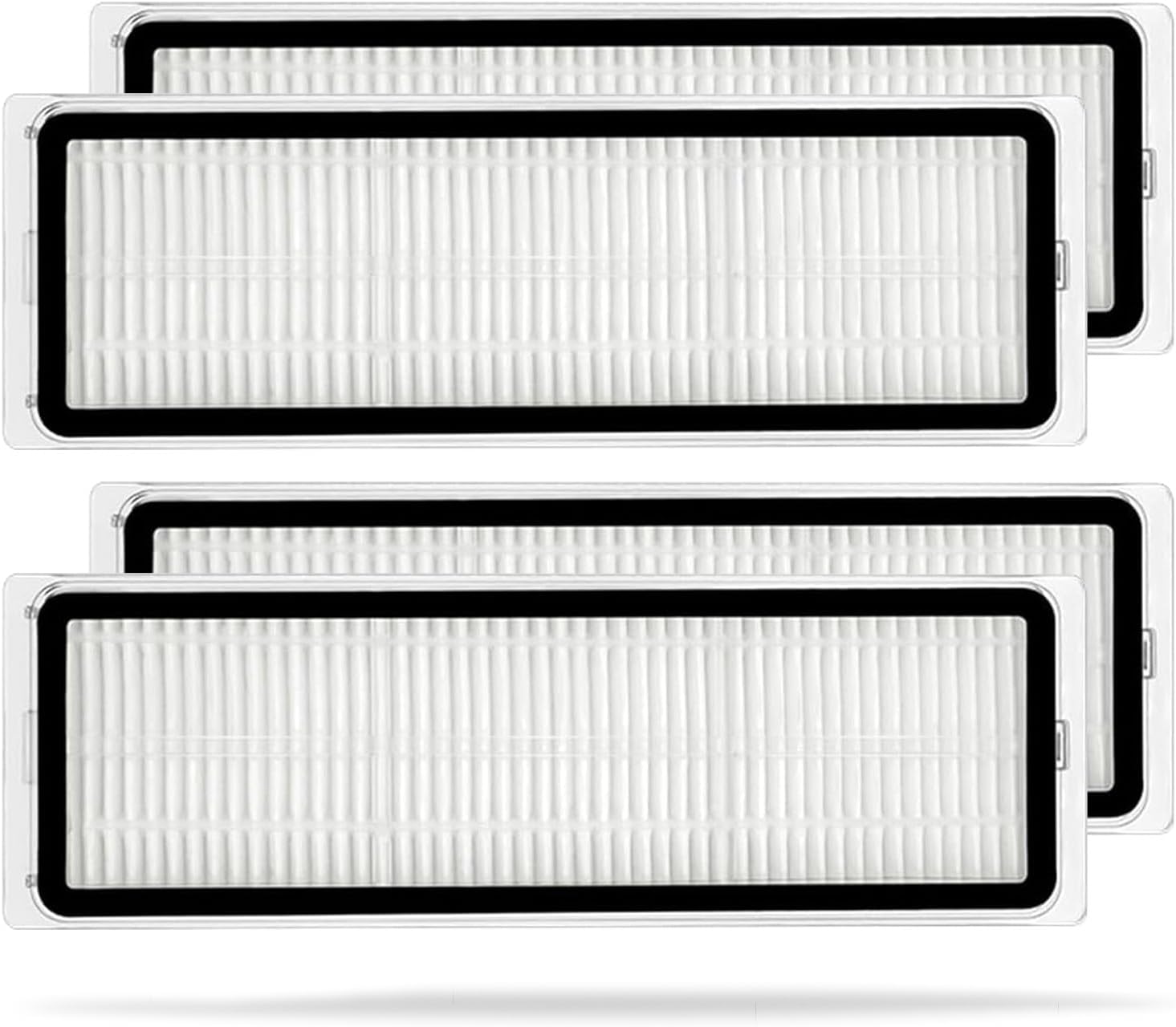 Hepa-filter Für Dreame L10 Prime, 4 Filterzubehörteile Für Dreame D10 Plus Gen2, L10s Ultra, L10s Pro Gen 2, D20, L10s, S10 Und D10 Plus Saugroboter, Waschbare Ersatzteile