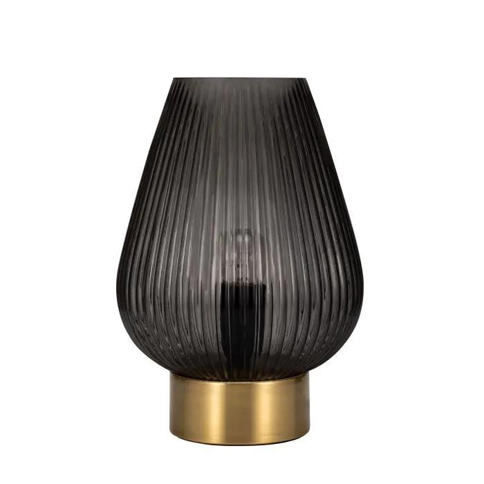 Tischlampe Paulmann Crystal Gloom Rauchglas 27.5 Cm