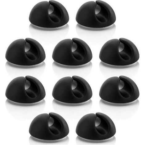 10x Halterungen Für Die Kabelführung, Fixierung Des Kabels, Organisator Von Kabeln Für Kabel Von Nur 8 Mm