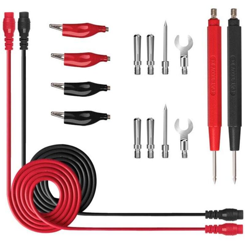 16-teiliges Zubehör Für Professionelles Multimeter-multimeter-testkit, Krokodilklemmen-sondenwerkzeug, Bananenstecker, Labortest, Elektrischer Test