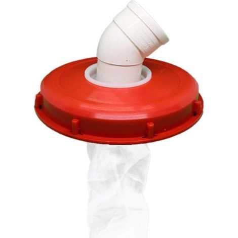 Aiperq Abwasserfilter, Ibc-filter Und Waschbares Nylon, Ibc-filterdeckel, 163 Mm / 245 Mm Filterbehälter Für Ibc-wasserbehälter