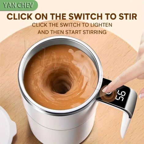 Automatischer Mixbecher – Mixer, Lcd-display-mixer, Automatischer Mixbecher, Kaffeetassen-mixer, Mixerbecher Für Küche/arbeitsplatz/reisen