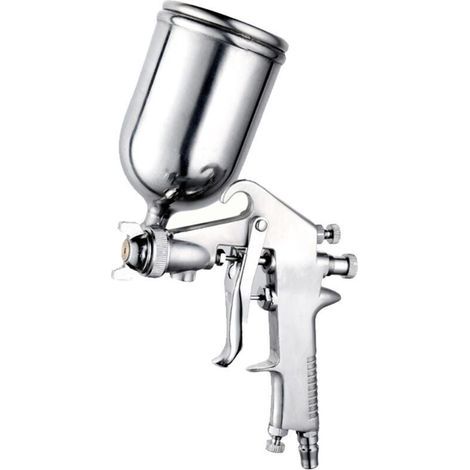 Pneumatik-pulverisiergerät Mit Luft-pulverisierpistole Und Einem 400-ml-oberbecher Für Das Auto-lackiergerät Für Heimmöbel