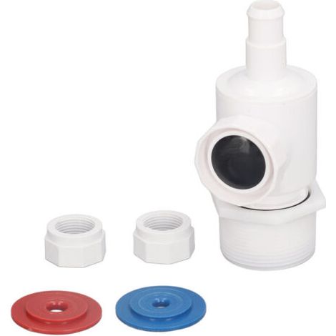 Schwimmbadreiniger-anschlussset Universal-wandbeschlag Mit 2 Muttern Für Polaris Zodiac 91009001