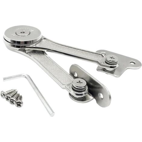 Robuste Deckelstützscharniere, Hydraulische Scharniere Mit Zufallsanschlag, Höhen- Und Tiefenverstellbare Stärke Für Küchenschränke Und Schränke