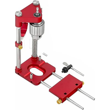 Multifunktionale Bohrmaschine Mit Tragbarem Bohrer-locator Und Langlebigem Hochgeschwindigkeits-locator, Rot