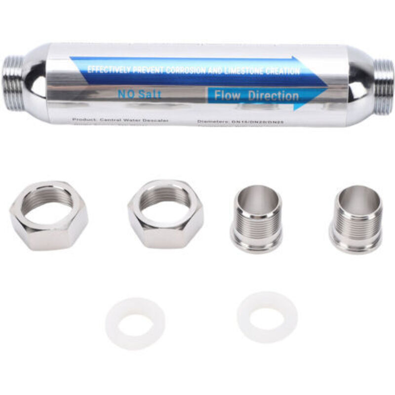 Wasserabscheider Für Das Ganze Haus, Weibliches Npt-gewinde 3/4 Po, Zentraler Tartre-hemmer Und Rostfreies Edelstahl, Wasserreiniger Für Das Haus
