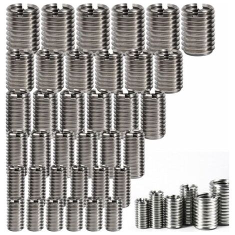 36 Stück Gewindeeinsatz-adapter M10 Auf M8 M8 Auf M6 M6 Auf M4, Einsatz-reparatur-set, Reduzieradapter Für Sechskantmuttern (m4-m6/m6-m8/m8-m10 36 Stück)