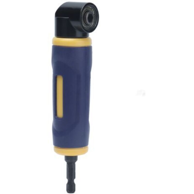 90 Grad Rechtwinkliger Bohrer-adapter, Gelb-blauer Bohrer-verlängerungsadapter