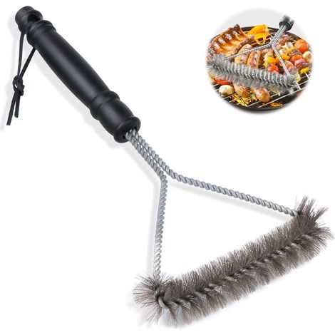 Nettoyage-brosche Zum Grillen, Grill-brosche Aus Rostfreiem Edelstahl