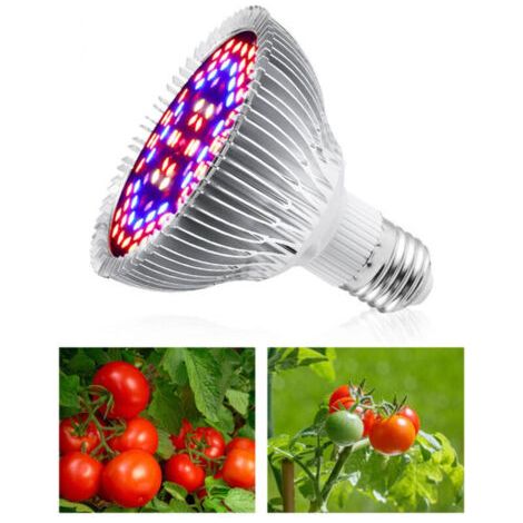 Vollspektrum-pflanzenlampe, 50 W, E27-sockel, 78 Led-perlen, Gute Wärmeableitung, Wachstumslampe Für Gewächshäuser, Gemüsesämlinge, Ac85–265 V, Dubuns