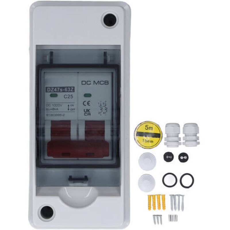 2p-photovoltaik-system, Miniatur-dc-trennschalter, Solar-trennschalter Ip65, Dc1000v 25a