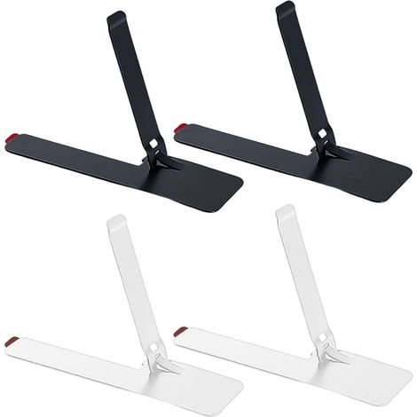 Set Mit 4 Mini-halterungen Für Tragbare Mobiltelefone Aus Edelstahl, Ultradünn, Kreativ.