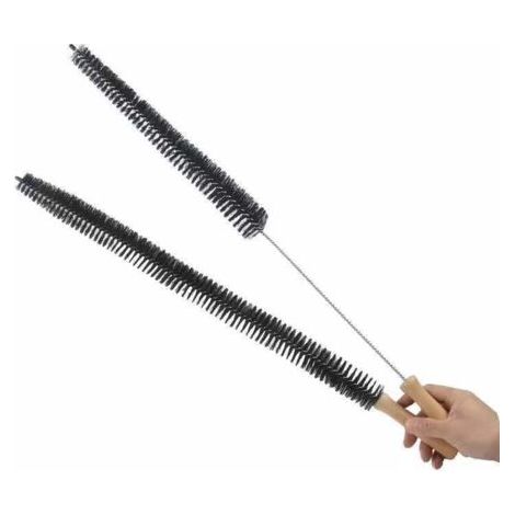 Waschmaschinen-reinigungsbürste (schwarz, 70 Cm Und 75 Cm), Trockner-abluftkanalbürste (innenwandbürste).