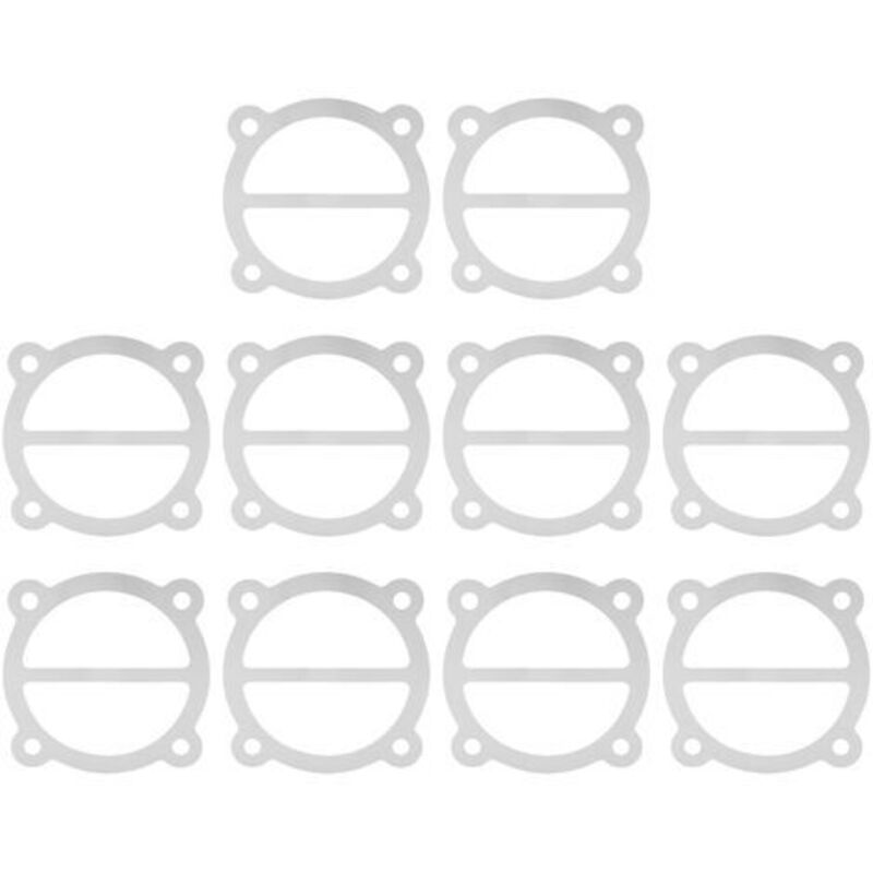 10 Stück Luftkompressor-aluminium-dichtungsplatte Als Ersatz Für Zylinder Mit 65 Mm Durchmesser