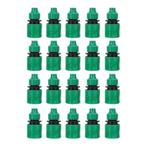 20 Wasseranschlussstücke, 4/7 Wasseranschluss-wasserhahn-anschluss. Schneller Wasseranschluss-wasseranschluss Für Die Gartenbewässerung, Gartengeräte-geräte