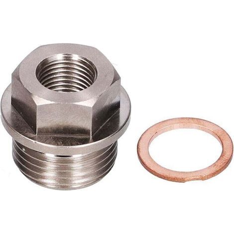 Sensoradapter M18x1,5 Auf 1/8npt-gewinde, Anschlussstück Für Abgaswassertemperatursensor Mit Dichtung