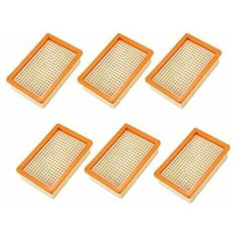 Lot Von 6 Filtern Für Den Staubsauger Karcher Mv4 Mv5 Mv6 Wd4 Wd5 Wd6, Ersatzteile Für Den Ersatz-hépatique-filter--