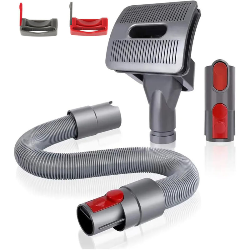 Hundepflegebürsten Und Schlauch-set, Kompatibel Mit V11 V10 V8 V7 V6 Staubsauger (1 Packung)