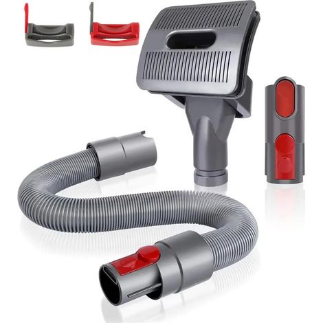 Hundepflegebürsten- Und Schlauchset, Kompatibel Mit V11 V10 V8 V7 V6 Staubsauger (1 Set)