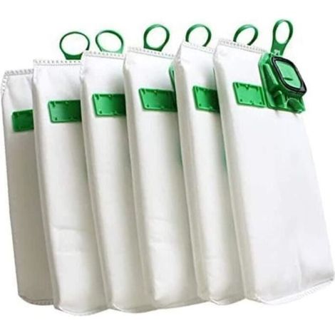 Qualitätsbeutel Für Staubsauger, Angepasst Für Vorwerk Kobold 140 Vk Vk150, 6 Stück