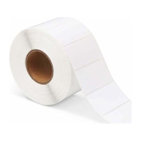Klebeetiketten, 1 Rolle 1000 Einfarbige Weiße Selbstklebende Etiketten, 6030 Mm Selbstklebende Etiketten Zum Drucken Von Postanschriften, Preisetiketten