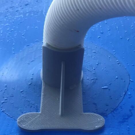 Poolschlauchhalter: Grau – Kompatibel Mit 30 Bis 37 Mm Schläuchen, Z.b. Intex