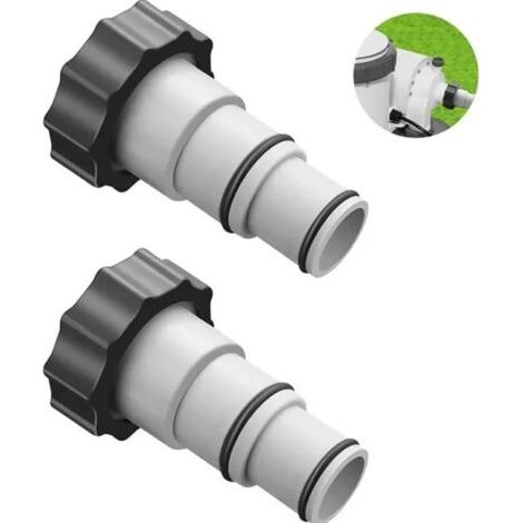 Schwimmbadschlauchadapter. Passend Für Intex Fit Aru-gewindeanschlusspumpe, Ersatzschlauchadapter Mit Ring