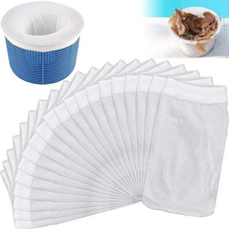 20 Schwimmbad-skimmersocken, Filtersocken Für Schwimmbad /nt/(o)