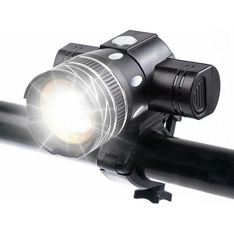 5000 Lumen Wiederaufladbare Fahrrad-fahrradleuchte, Led-fahrradlampe Mit Hoher Leuchtkraft, 6 Betriebsstunden, Bergsichere Berg-sicherheitslampe Mit 3 Modi