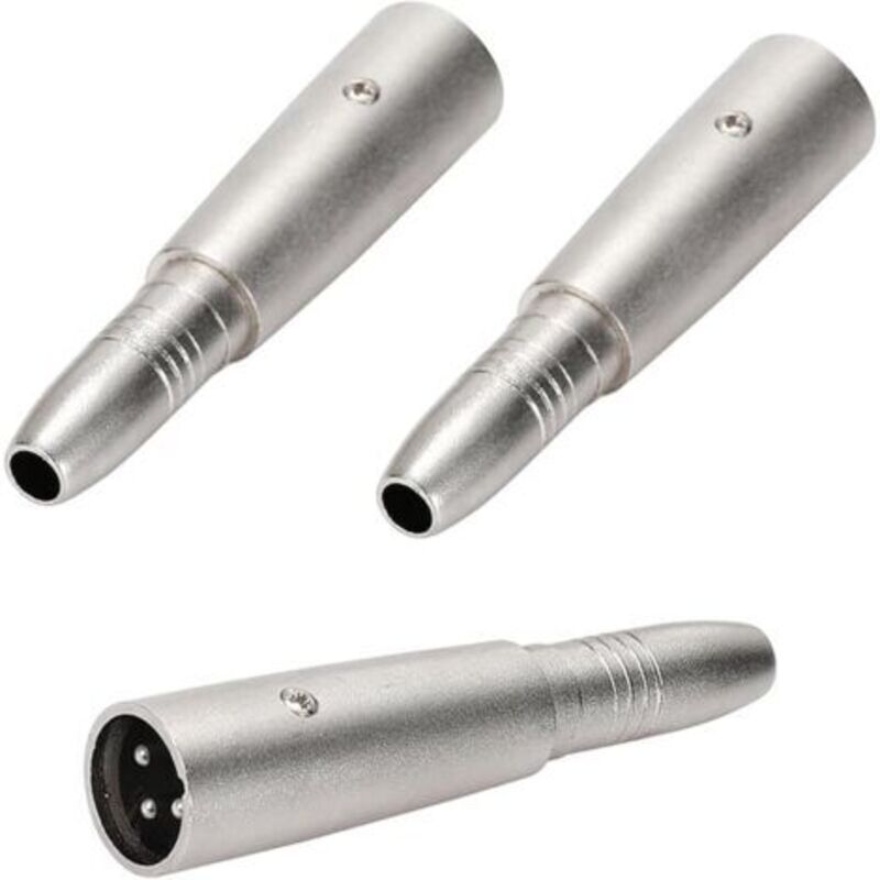 Xlr-stecker Auf 1/4-zoll-buchse-adapter, Ts/trs Auf Xlr-konverter Für Audio-mikrofon