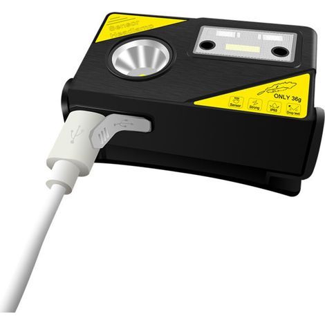 Usb-wiederaufladbare Led-stirnlampe, Superhelle Stirnlampe Mit 3 Modi, Wasserdichter Sensor-led-scheinwerfer
