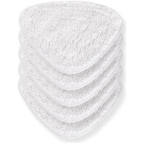 6er-pack Ersatzbezüge Für Vileda Dampfreiniger, Dampf Für Vileda Superfeine Fasertücher – Langlebig Und Perfekte Passform – Waschbar – Wiederverwendbar (weiß)