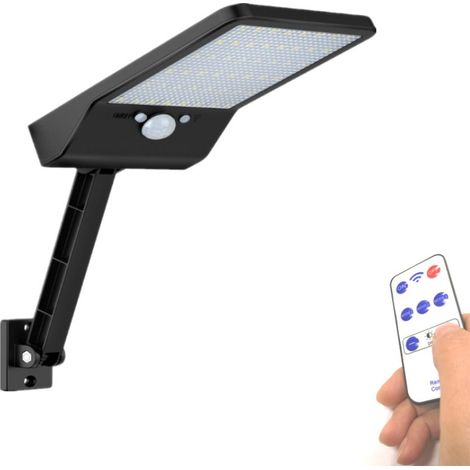 Solarleuchten Für Den Außenbereich Mit Bewegungsmelder, 48 Leds, Fernbedienung, Wasserdicht, Für Garten, Hof, Garage, 2er-pack