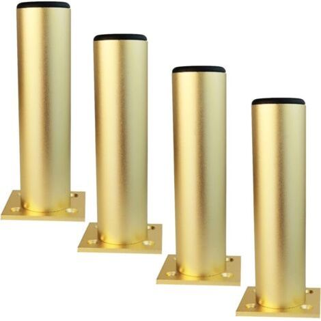 Möbelbeine Aus Aluminiumlegierung, Schrankbeine Für Küche, Sofa, Tisch, Metall, Höhe 200 Mm, Goldfarben