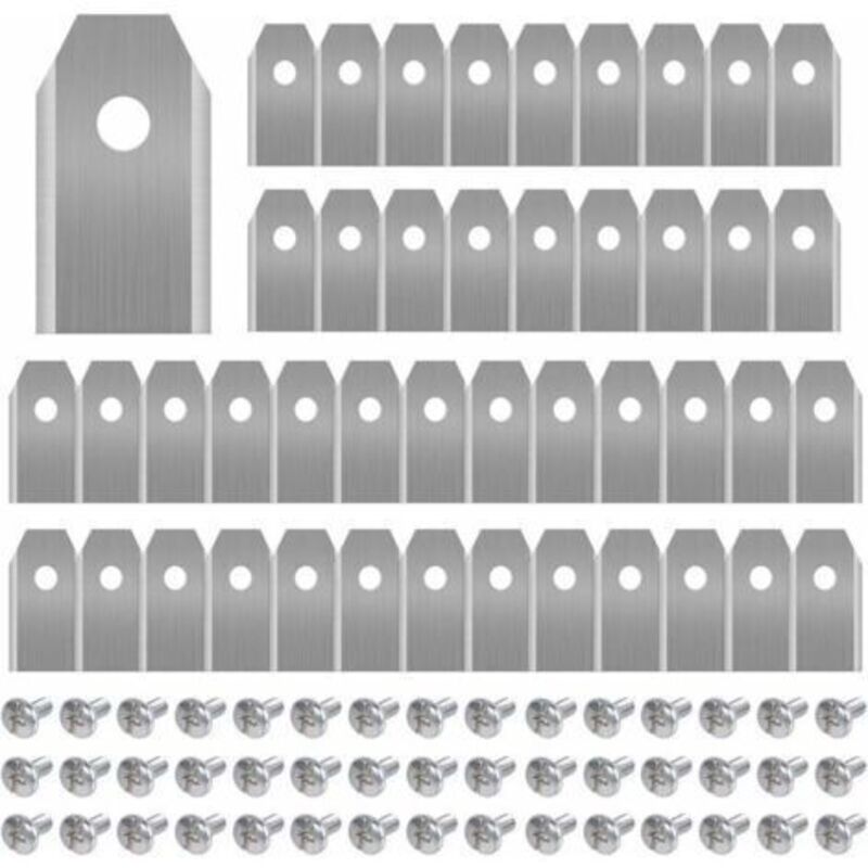 45-teiliges Set Aus Titan Für Husqvarna- Und Gardena-robotertöne, 35 X 18 X 0,75 Mm, 45 Stück, Präzise Und Langlebig