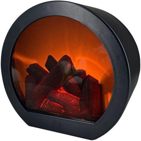 Simulations-cheminée-leuchte, Künstliche Led-büchse Ohne Flamme, Feuereffekt-leuchte (batterie + Usb-kabel)