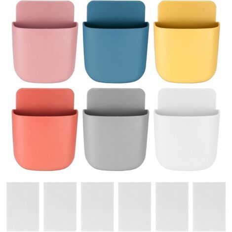 Fernbedienungs-wandhalterung, Wand-organizer, Handy-wandhalter, 6 Farben