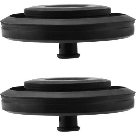 Toilettenfüllventildichtung (2er-pack), Waschmaschinentank-schwimmerventil-ersatz Für 747-membranen, Schwarz, Kompatibel Mit Fluidmaster