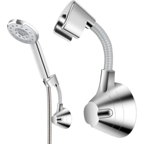 Duschkopfhalter Ohne Bohren, Praktische Und Verstellbare Wandmontage, Ideal Für Badezimmer