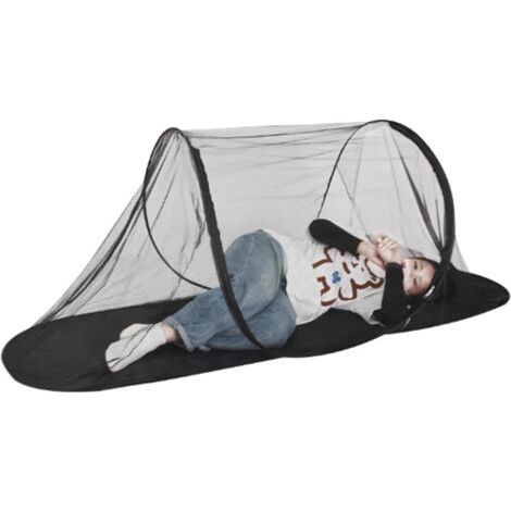 Schnell Zusammenklappbares Moskitonetz 200 X 72 X 70 Cm (schwarz), Tragbares Campingzelt, Moskitonetz Für Etagenbetten, Ultraleichtes Pop-up-moskitonetz, Outdoor-camping-moskitonetz