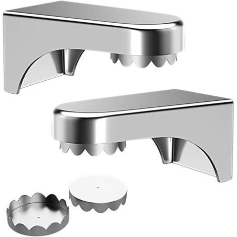 2er-set (silber) Magnetischer Seifenhalter Zur Wandmontage Im Badezimmer, Magnetisch Ohne Bohren, Für Spiegel, Fliesen, Glas Und Andere Glatte Oberflächen