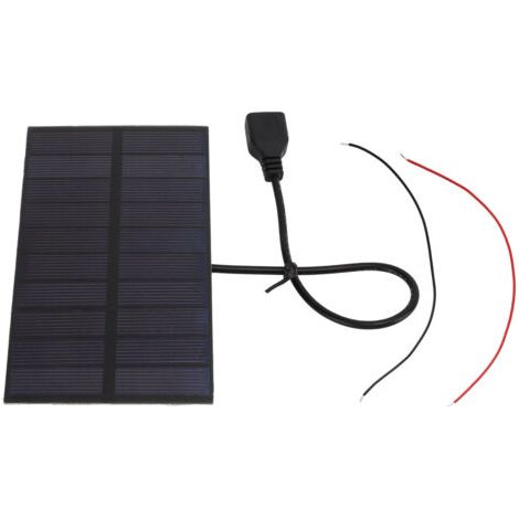 Diy Monokristalline Silizium-solarmodule 1,5 W 5 V Mit Usb-schnittstelle, Flexibles Mini-solarmodul