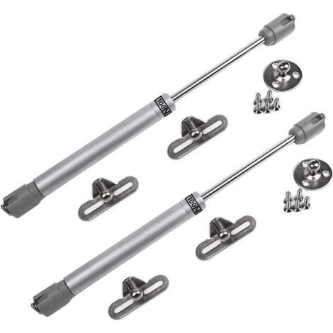 100n Möbel-gasdruckfedern – 2er-pack – Dämpfer Aus Abs Und Zinklegierung – Einfache Installation Für Schranktüren