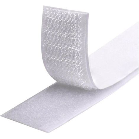 8m Klebebänder, Selbstklebendes Griffband, Kratzhaken, Schlaufenband, Selbstklebendes Klebeband Für Alle Arten Von Fotorahmen-installationen, 20 Mm (weiß)