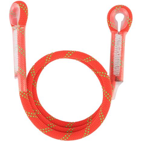 120 Cm Kletterseil Brakedown Survival Absturzsicherung Lanyard Bergsteigerschlinge Orange