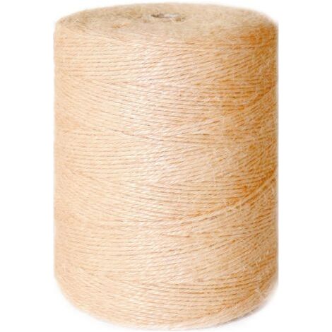 Natürliches Juteseil 1,5 Mm X 200 M, Ideal Für Gartenarbeiten, Heimwerkerarbeiten Und Manuelle Kratzbäume Für Katzen
