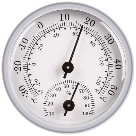 Dripex 58 Mm Hohes Heimthermometer Und Hygrometer, Mini-nass- Und Trockenthermometer Für Den Innenbereich, Zigarren- Und Weinschrank, Mehrzweck-thermometer Und Hygrometer